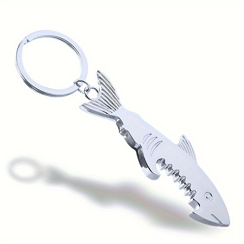 Shark Keychain Bottle Opener Fish Beer Keychain Charm