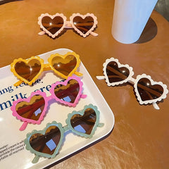 Heart Shaped Sunglasses for Kids - High Fashion Statement