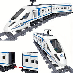 513pcs Rail Transit High speed Rail Model Educational Toy