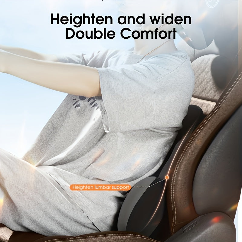 Memory Cotton Car Lumbar Support - Relieve Back Pain Instantly