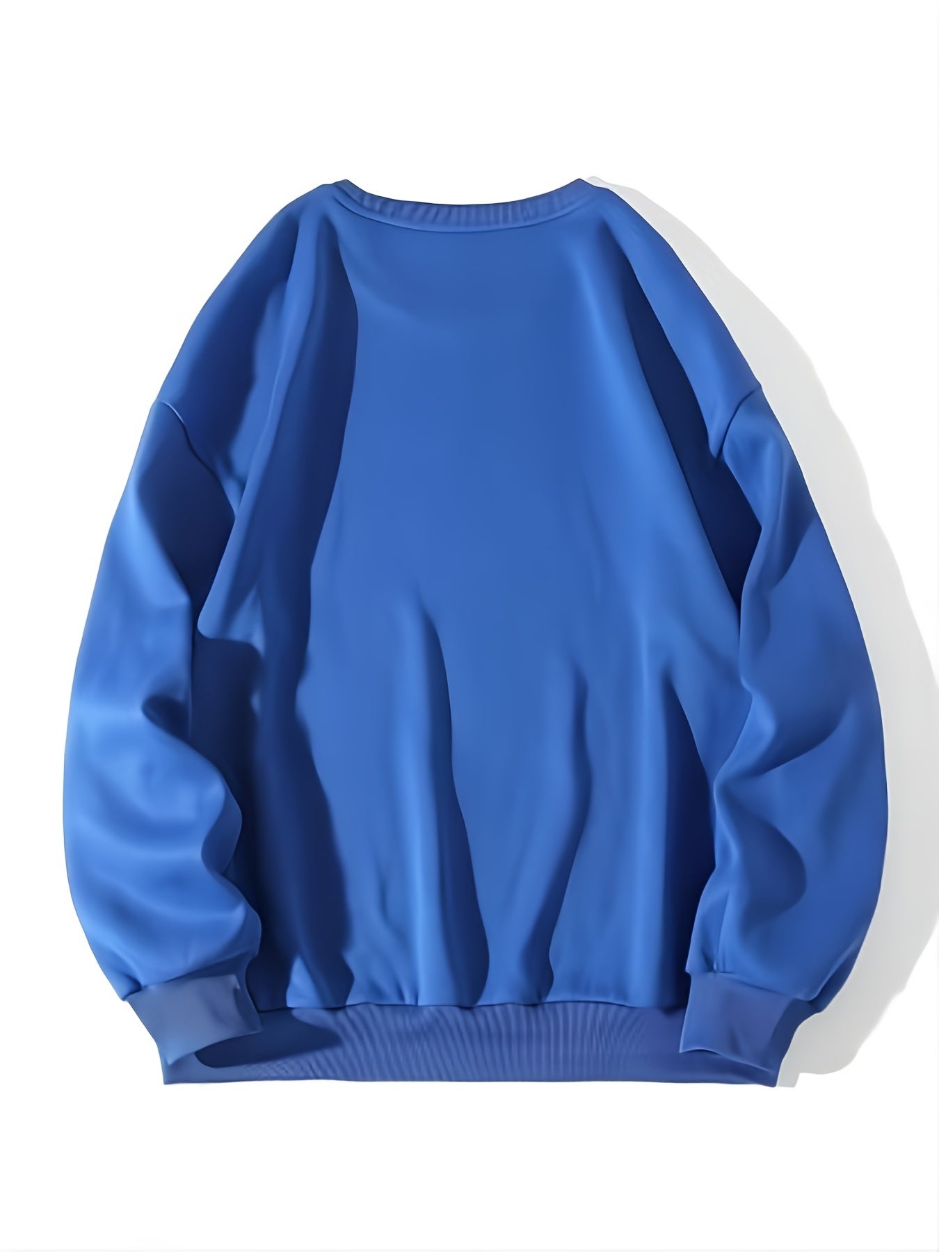 Letter Print Crew Neck Sweatshirt for Women