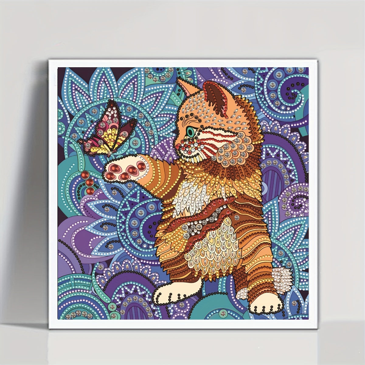 Cat Pattern Diamond Painting Kit DIY 5D Art Home Decor