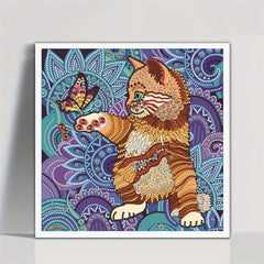 Cat Pattern Diamond Painting Kit DIY 5D Art Home Decor