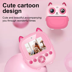 Portable Mini Photo Printer & Digital Camera for Kids USB C Charging