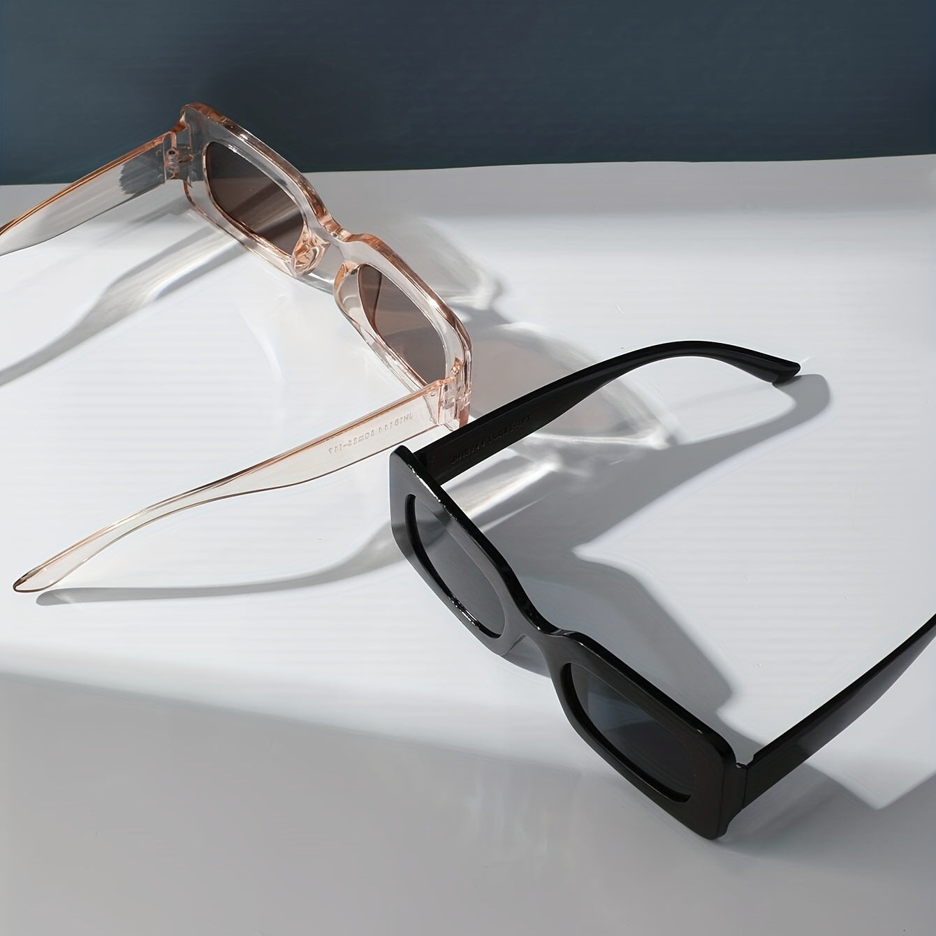 Rectangle Sunglasses for Women Men UV400 Sun Shades for Beach Travel