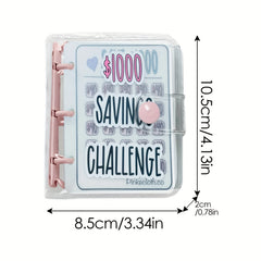 Savings Challenge Binder Money Saving Binder Savings Challenges Book