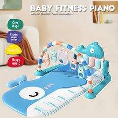 5pcs Infant Educational Game Mat Set w/ Handheld Game Mat & Music Pedal Piano