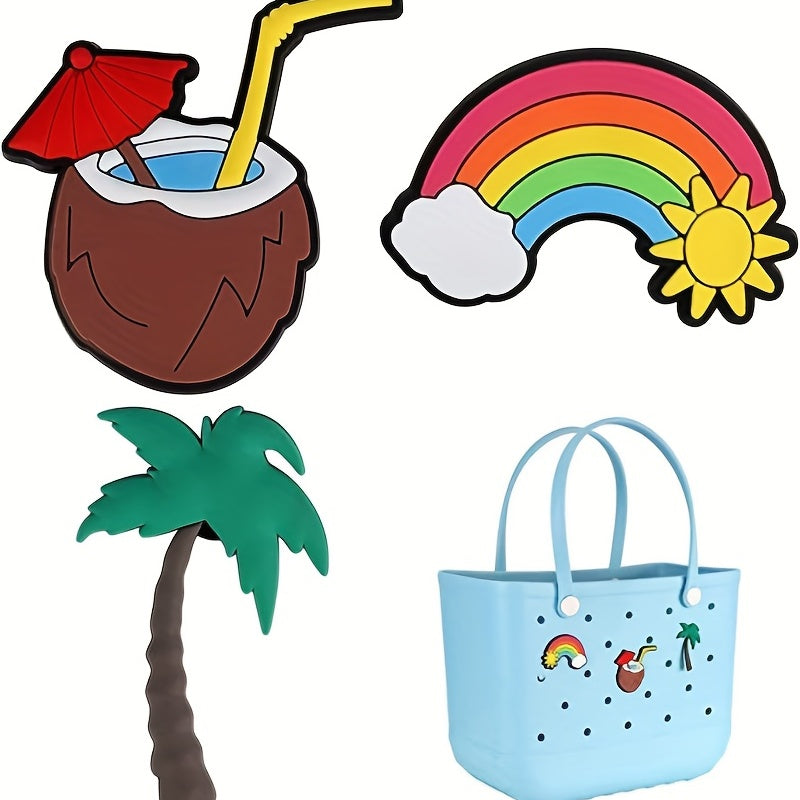 Travel Beach Bag Buckle Cartoon DIY Decorations For Travel Bags