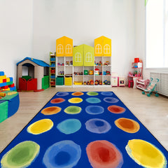 Colorful Classroom Carpets Elementary Seating Rug For Nursery School