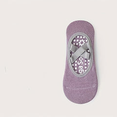 Women's Anti-slip Breathable Yoga Socks Cross Strap Sports Pilates Dance Socks