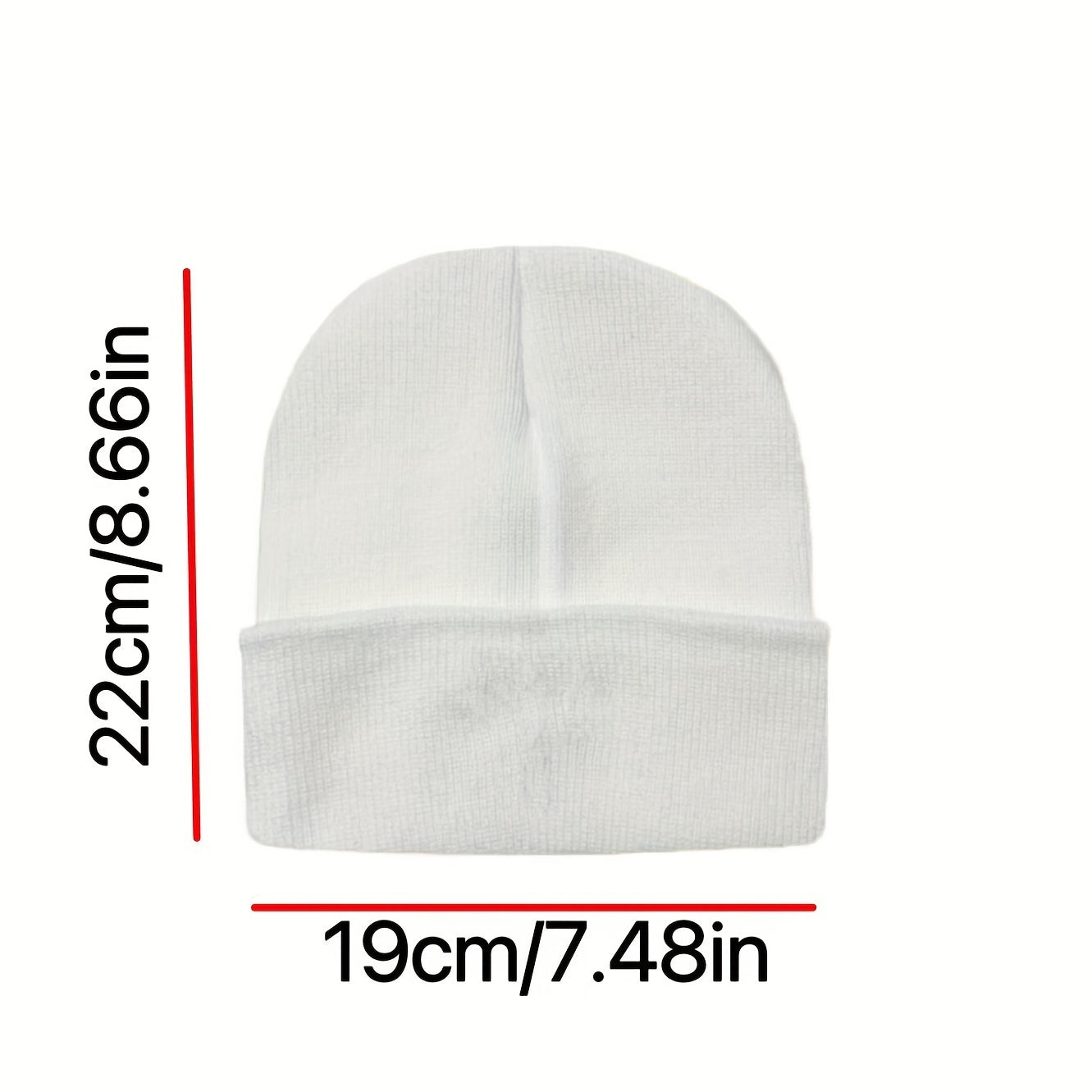 3D Embroidery Street Acrylic Knitted Hat