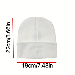 3D Embroidery Street Acrylic Knitted Hat