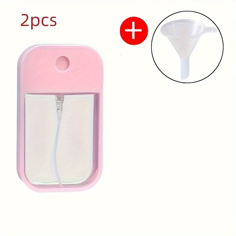 2pcs Refillable Travel Spray Bottles 45ml Atomizer Bottles