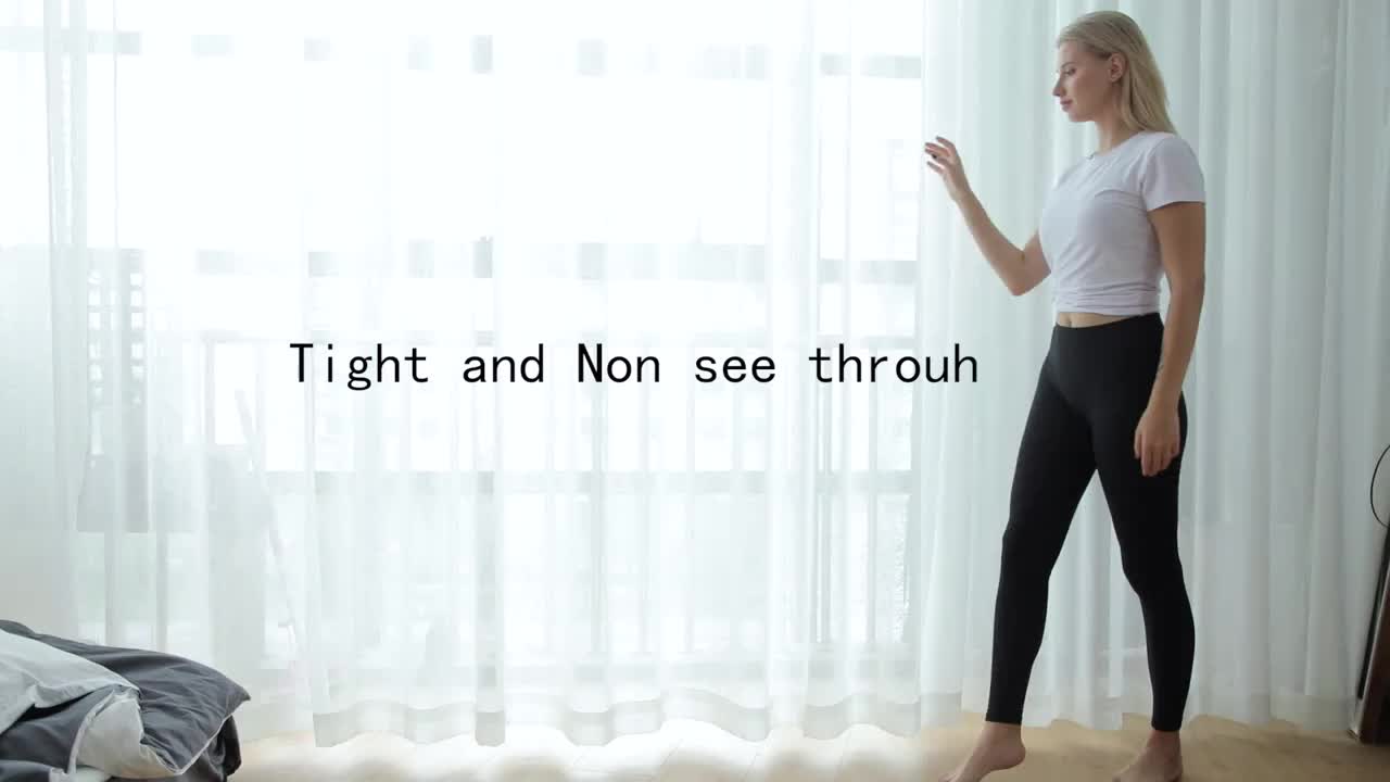 Solid Quick drying Stretch Butt Lifting Yoga Leggings Sports Tight Activewear