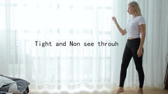 Solid Quick drying Stretch Butt Lifting Yoga Leggings Sports Tight Activewear