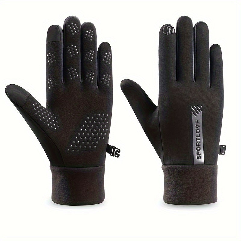 Waterproof Warmth Keeping Winter Gloves for 50-70kg Men & Women