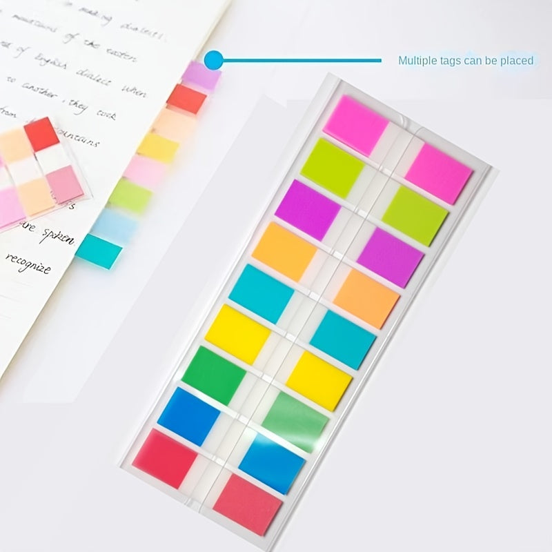 540 Sheets Multicolor Notepad Fluorescent Index Stickers