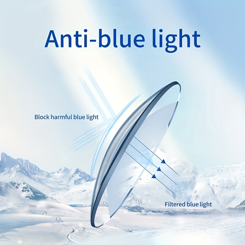 Men's Anti Light Reading Glasses for Business