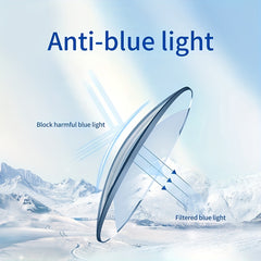Men's Anti Light Reading Glasses for Business