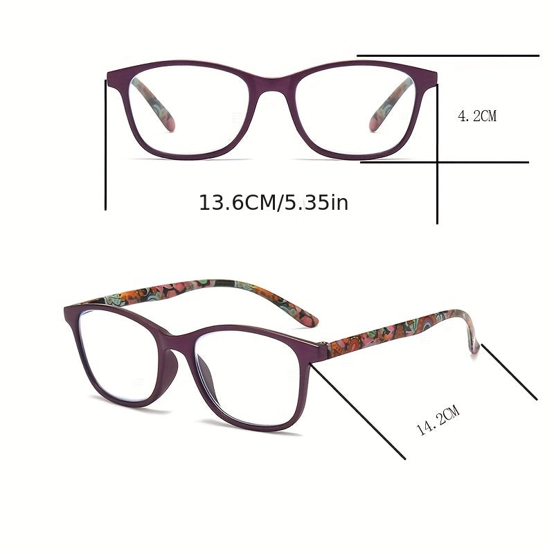 TR90 Sports Reading Glasses Anti Light for Women Diopter To 4 0