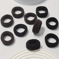 10pcs Thickened Hair Tie High Elasticity Hair Rope Ponytail Holder Accessories