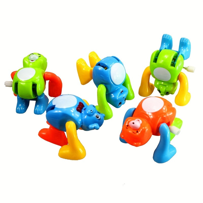 Animal Wind Up Toys Bulk - Flipping Walking Jumping Clockwork Toy