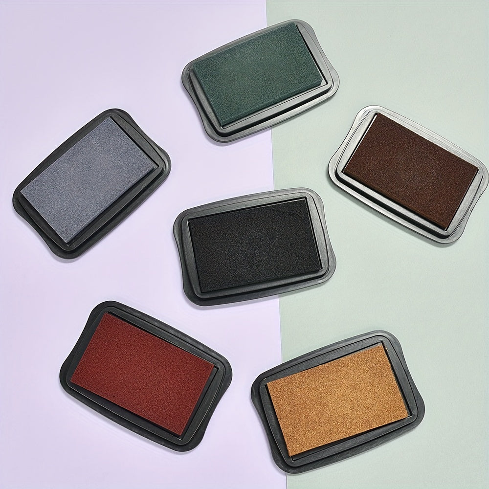 Stamp Printing Mud Finger Printing Mud Colorful Decorative Printing Station