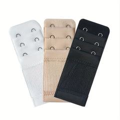 3pcs 2 Hooks Bra Extenders Comfortable Adjustable Bra Band