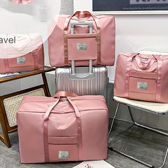 Foldable Travel Polyester Storage Bag Large Capacity