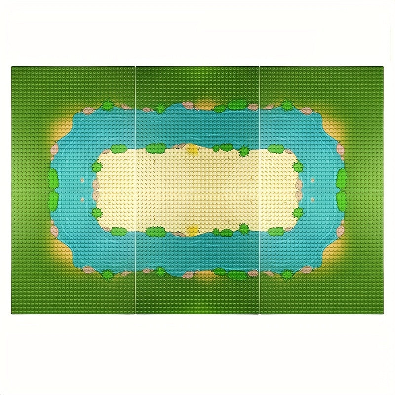 Classic Grassland Baseplate 32x32 Building Block Base Plates