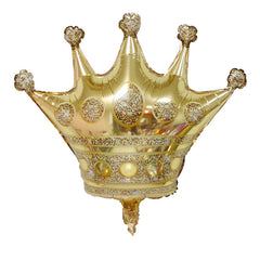 Golden Crown Aluminum Film Balloon Wedding Birthday Party Decoration