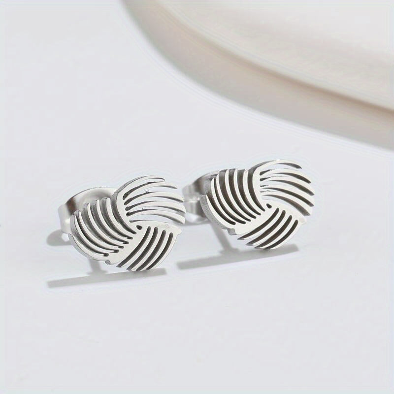 Geometric LoveShape Earrings Retro Accessories Jewelry For Men