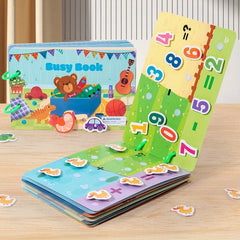 Reusable Sticker Book for Preschool Learning