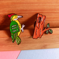 Animal Shaped Alloy Pins for Boys - Fun Holiday Gift