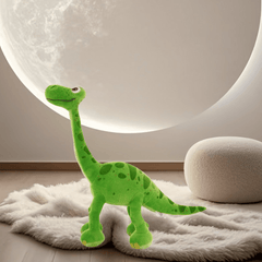 Dinosaur Plush Toy T-Rex Green Spots Soft Play Doll Birthday Gift
