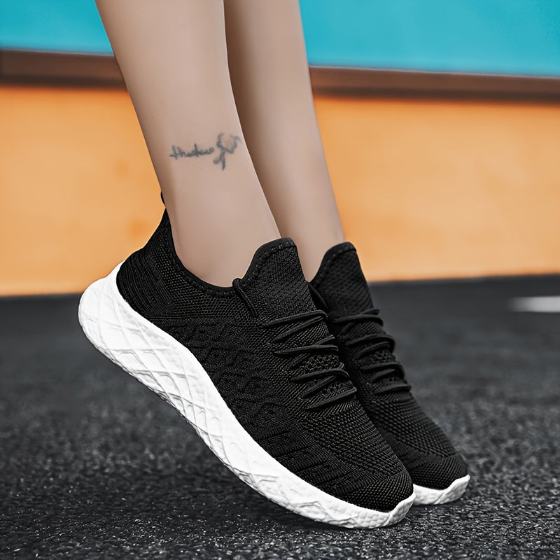 Women's Solid Running Shoes Soft Comfortable Casual Wear Non Slip Breathable