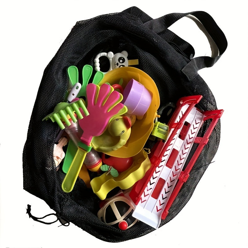 Mesh Balls Storage Bag For Sports Equipment with Shoulder Straps