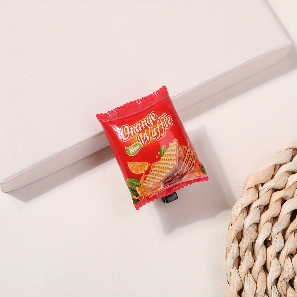 Creative Waffle Bag Hair Clip Duck Billed Clip for Women Girls