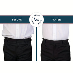 Men's Shirt Wrinkle Resistant Suspender Clip 3 Clips