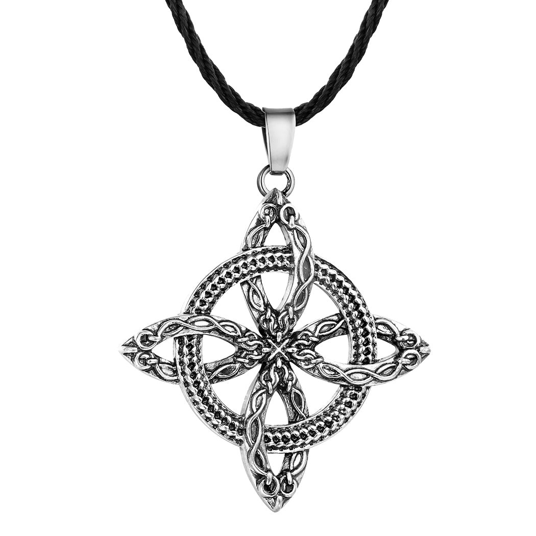 Vintage Viking Planet Necklace Men's Amulet Jewelry