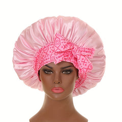 Satin Bonnet Wide Headband Hair Bonnet Night Cap