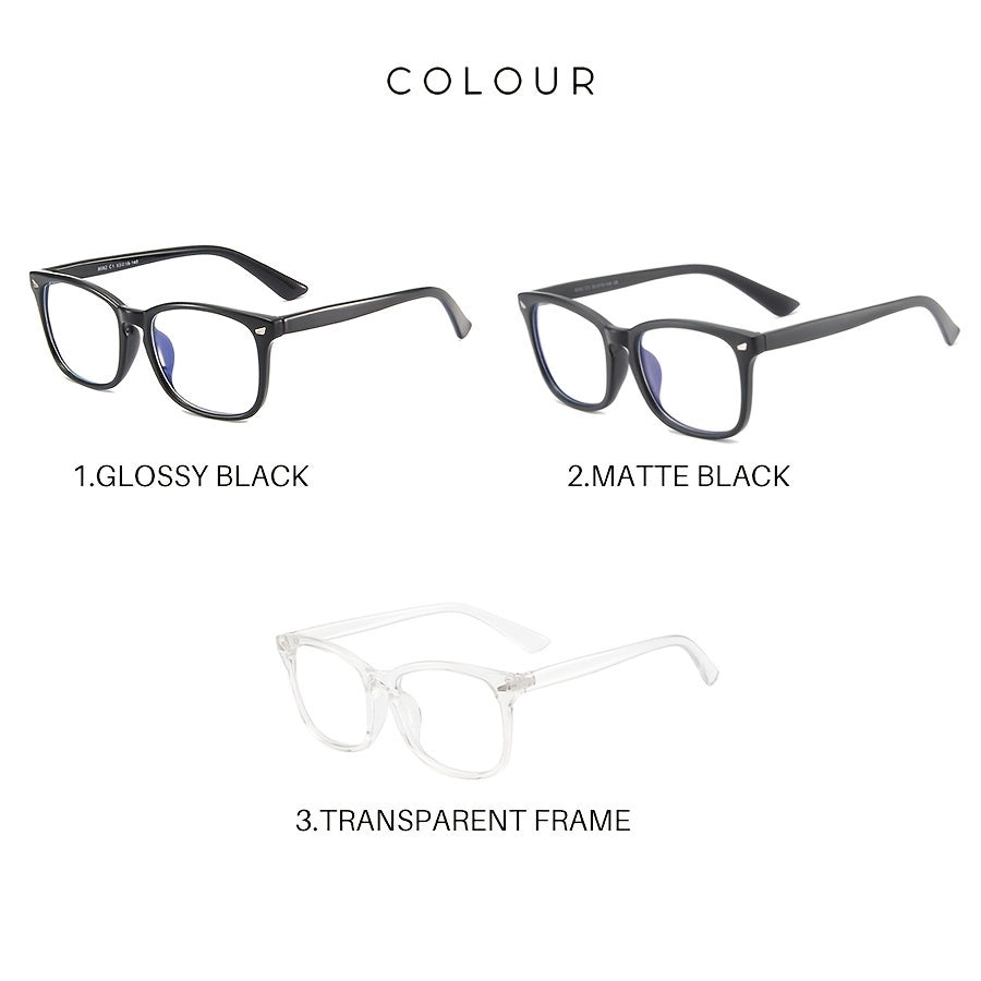 Men's Oversized Retro Full Frame Glasses Holder