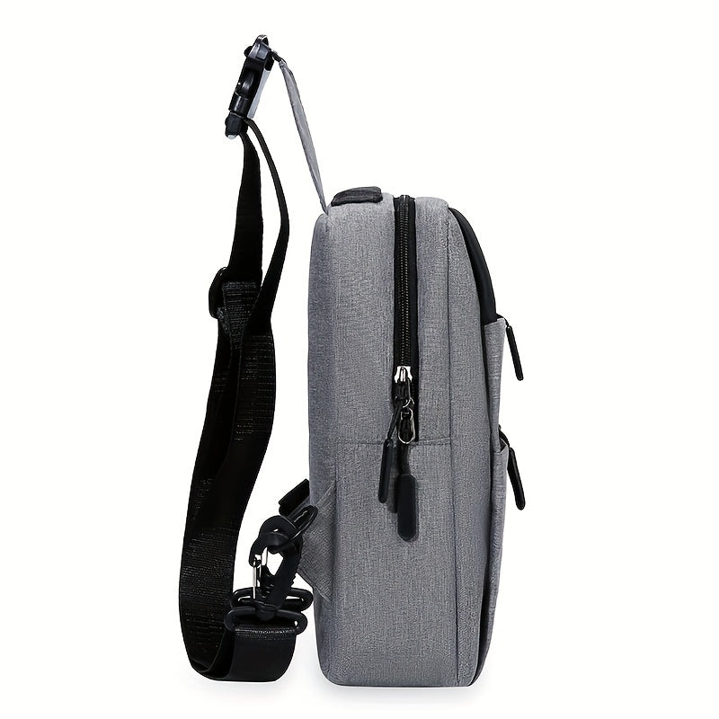 Large Capacity Shoulder Bag With USB Charging Port Backpack