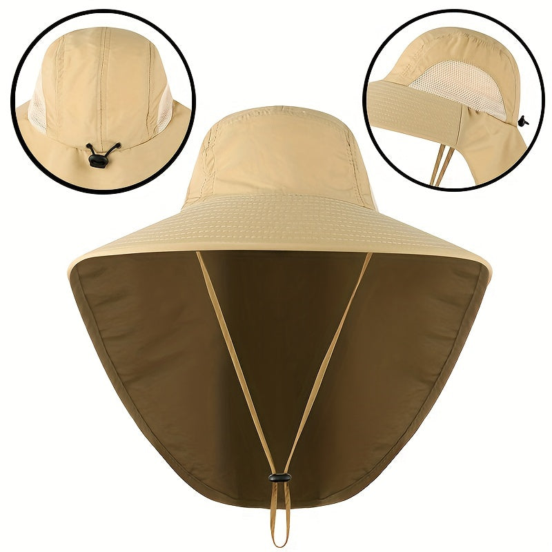 Outdoor Sunscreen Bucket Hat Quick drying UV Protection