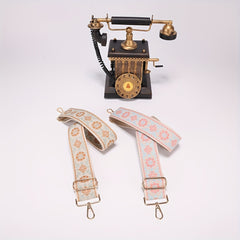 Vintage Pattern Wide Bag Strap Lightweight Adjustable All Match Strap