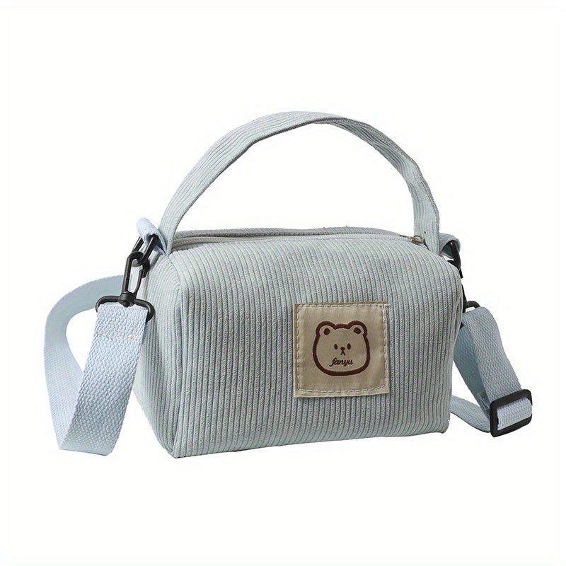 Mini Plush Crossbody Bag Women's Versatile Shoulder Bag & Purse