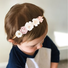 Baby Girl Headband Elastic Hair Band Newborn Head Flower Toddler Headband