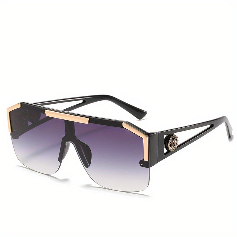 Y2K Aviator Sunglasses Gradient Lens UV400
