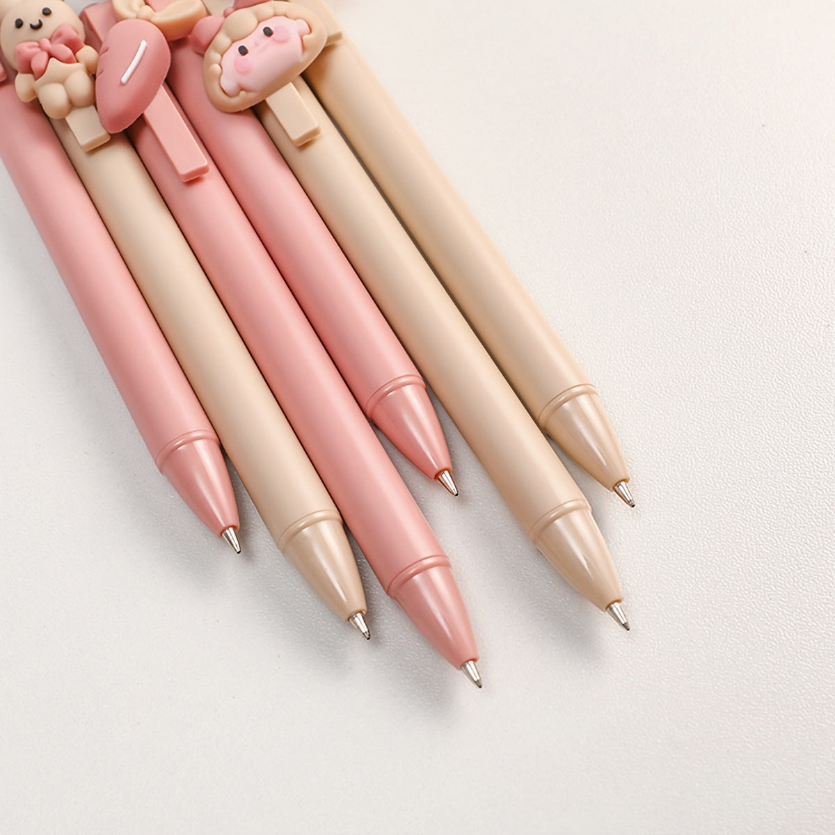6pcs Rabbit Girl Gel Pens 0.5mm Refill for Writing