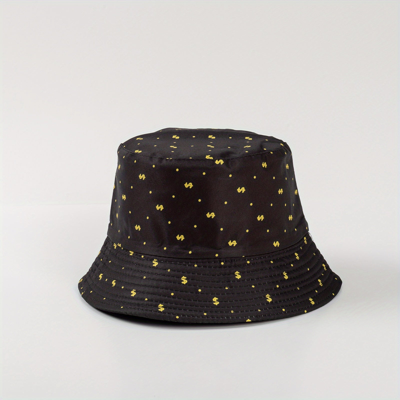 Stylish Print Bucket Hat Sunscreen Basin Hat Street Hip Hop